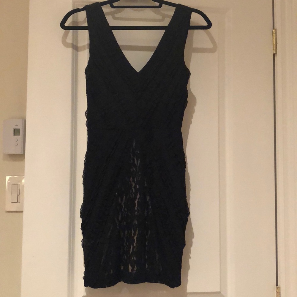 Guess black lace dress, XS